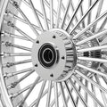 Attitude Inc Wheel, Front, MaxSpoke, Chrome/Chrome, Harley-Davidson , 26 x 3.5 in, Dual Disc, 3/4'' axle, Each