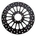 Attitude Inc MaxSpoke Rotor, Front, , Black, 11.5 in. For Harley Custom Each
