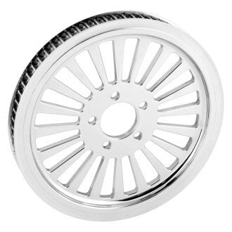 Attitude Inc Drive Belt Pulley, MaxSpoke, Harley-Davidson 1.5 in, 70 Tooth, Chrome, Each