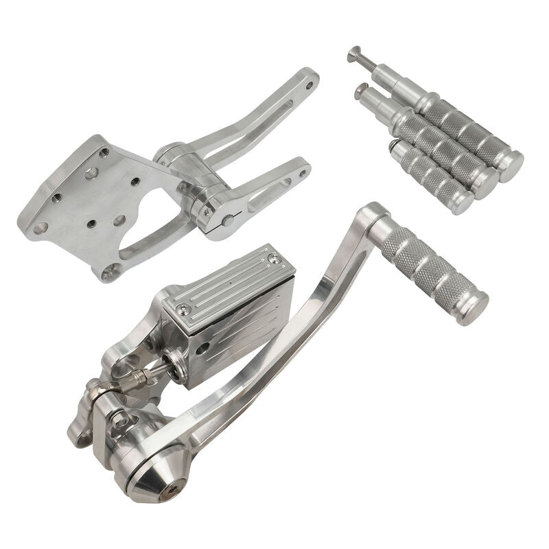 Attitude Inc Forward Control Kit, Polished, for Harley-Davidson Softail 2000-2017, Polish, Kit