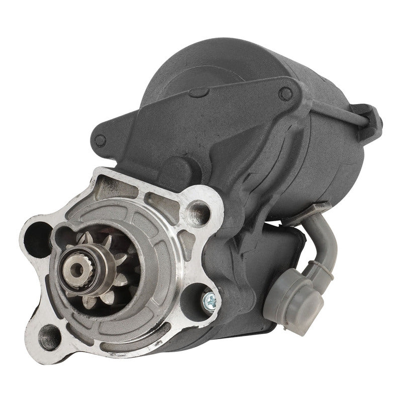 Attitude Inc Starter Motor Powertorque, suit Harley ,Big Twin 1989 TO 2006 , 1.4Kw, Top Post Black Wrinkle,  Each