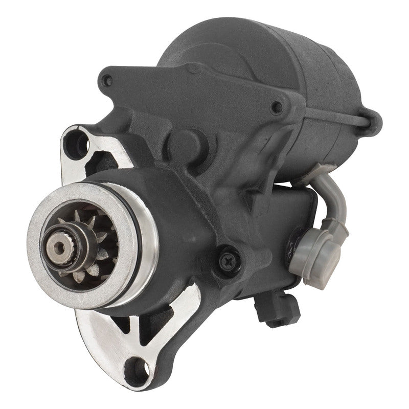 Attitude Inc Starter Motor Powertorque, suit Harley 1.4 Kw HD Twin Cam 2007 & Up inc 2006 Dyna Black Wrinkle,  Each