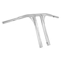 Attitude Inc, T Factor HandleBar, 1-1/4 in. T-Bars , 12" Rise, Chrome For Harley Dyna Softail Sportster Fat Bob Custom