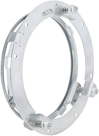Attitude Inc Headlight Mounting Bracket, Stainless for 7.0'' Daymaker Headlights ,1994-2013 Softail Models 1991-2013, , Each