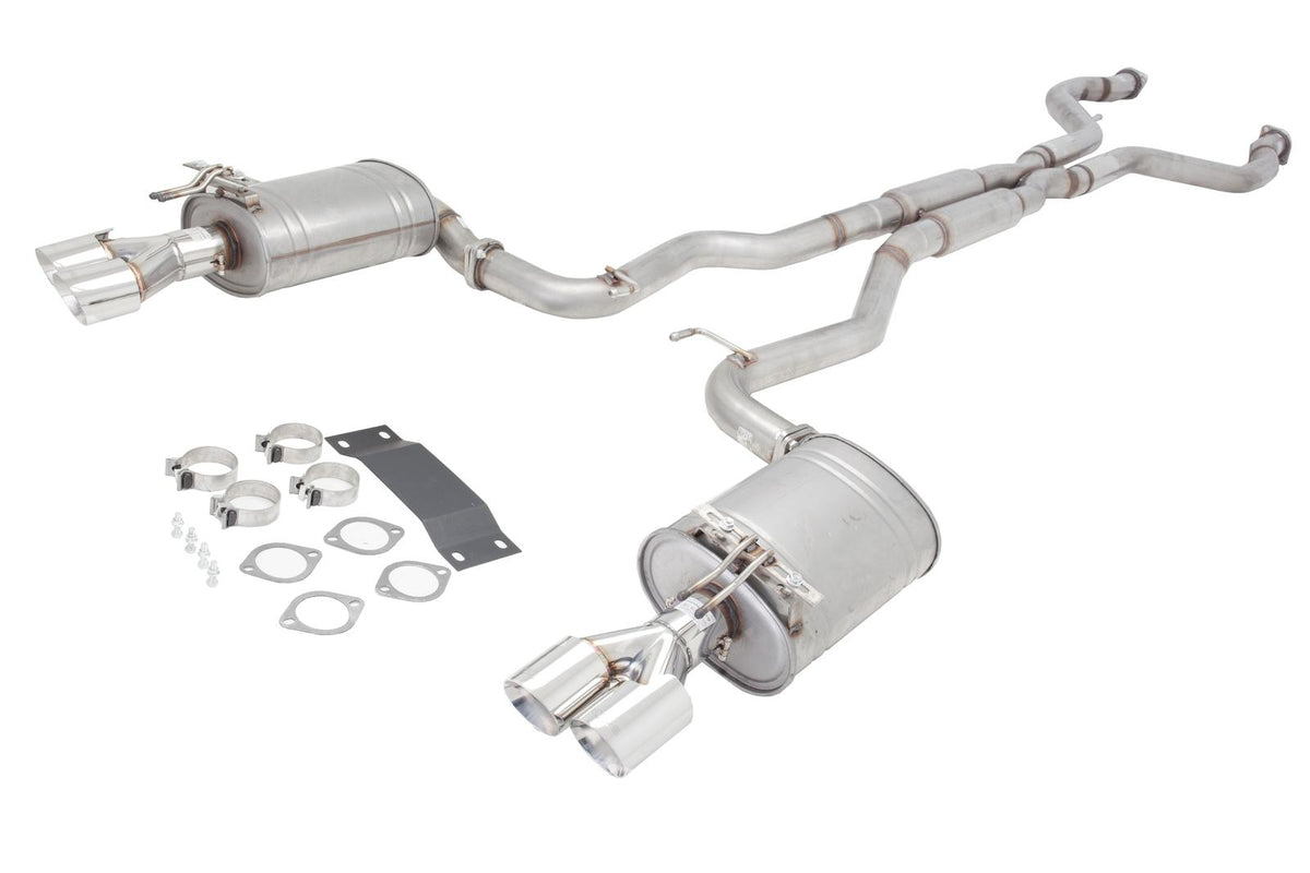 XForce Raw 409 Twin 3-inch Cat-Back Exhaust - Holden VE / VF V8