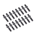 Proflow Rocker Arm Screw In Stud Kit, 7/16, Top 7/16-14 in., Bottom 7/16-20 in. Universal, Chevrolet, Ford, Holden V8, Set Of 16