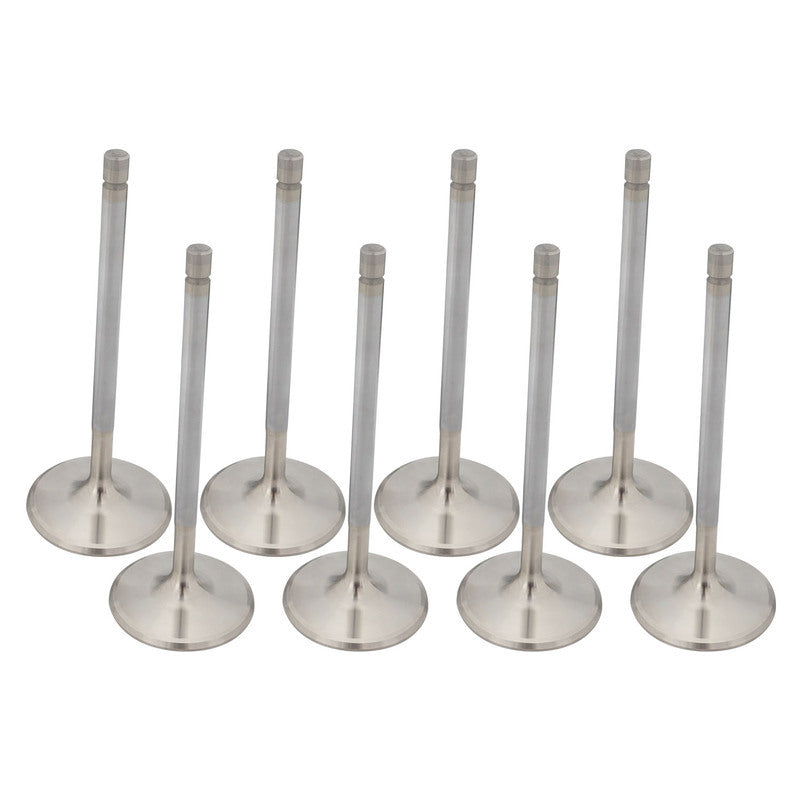 Proflow Maxflow Valves, Holden SuperMax Heads, Intake, Stainless Steel, 2.050in. Diameter, 5/16'' Stem, 5.400 in. Length, Set of 8