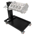 Proflow Pro Heavy Duty Engine Stand 500Kg, 360deg Turntable & Handle, Black Powder Coated, with Drip Tray, Kit