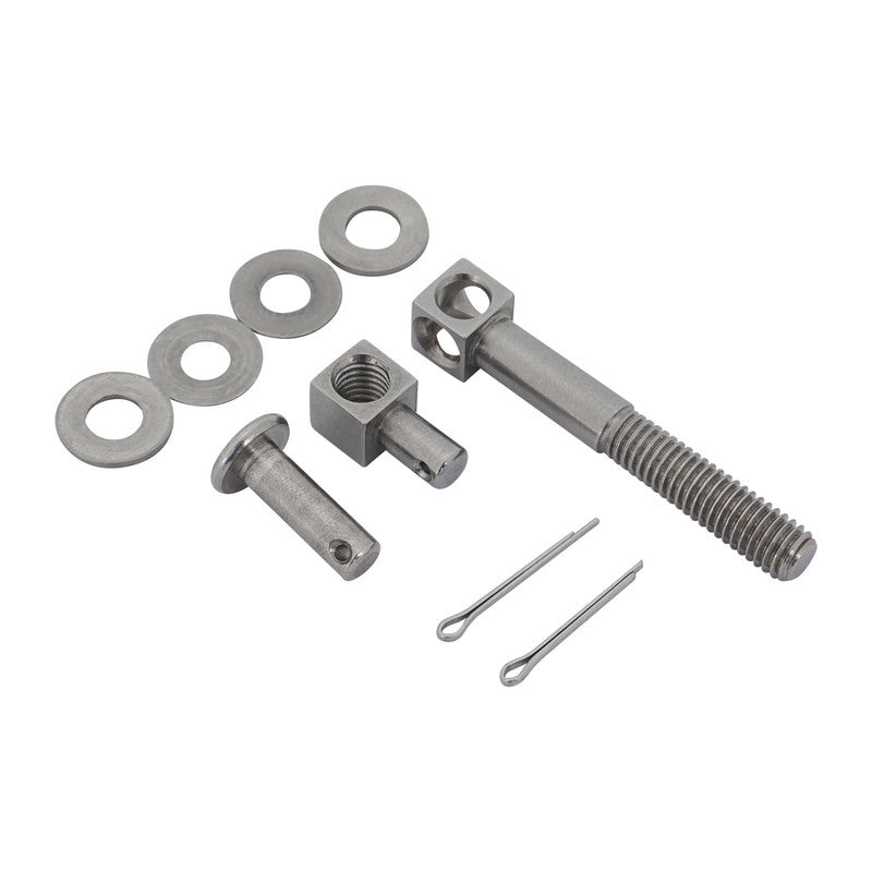 Proflow Throttle Linkage Kit, Holley Secondary, Adjustable, Stainless Steel, 4500/4500 HP/4150/4150 HP, Kit