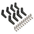 Proflow SuperMax Wire, 135 Degree Spark Plug Boot And Terminal Kit, 8 Boots, 10 Terminals, Kit