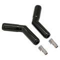 Proflow SuperMax Wire, 135 Degree Ceramic Spark Plug Boot and Terminal, 2 Boots, 2 Terminals, Pair