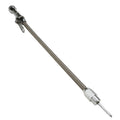 Proflow Engine Oil Dip Stick Stainless Steel Flexible For Ford 289-351, 302-351C, 390-428, 429-460, with Aftermarket Pan, 5/8"-18 With Screw-In , Each