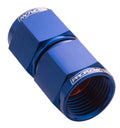 Proflow Female Flare Union Swivel Hose End Straight -04AN, Blue