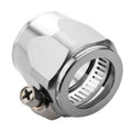 Proflow Aluminium Hex Hose Finisher Clamp 58mm ID, Silver