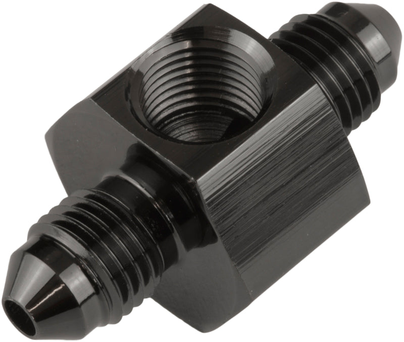 Proflow BLACK -03 AN FLARE UNION WITH 1/8” NPT PORT