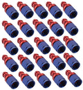 Proflow Bulk Pack Straight Push On Hose End -08AN, 25pc