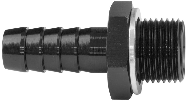 Proflow Fitting Adaptor Male M12 x 1.50mm To 1/2in. Barb, Black