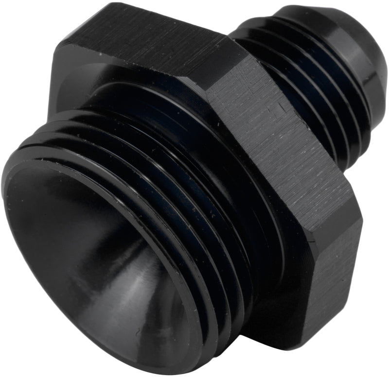 Proflow Fitting Adaptor Male M22 x 1.50mm To Fitting Adaptor Male -08AN, Black