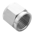 Proflow Aluminium Tube Nut AN4 For 1/4in. Tube, Silver