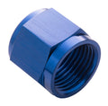 Proflow Aluminium Tube Nut AN10 For 5/8in. Tube, Blue