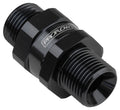 Proflow Fitting Male Swivel adaptor 18mm x 1.50 To Male -08AN, Black
