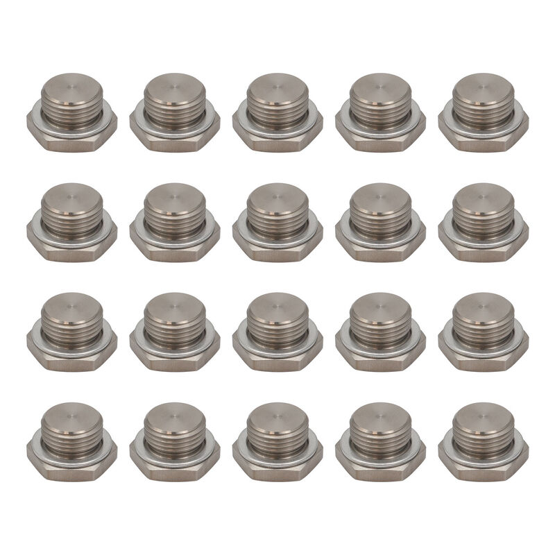 Proflow Fitting Oxy Sensor Bung Stainless Steel M18x1.5, Bulk Pack 20pc