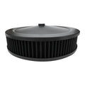 Proflow Air Filter Assembly Round 14in. x 5in, Black, Recessed Base, Each