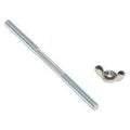 Proflow Air Cleaner Stud 5in. 1/4-20 with Wing Nut