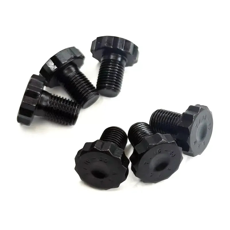 Proflow Bolt Kit, Flexplate Chev SB & BB 265-454 & Ford 289-460 V8, 7/16"-20 x .6875 uhl, Kit