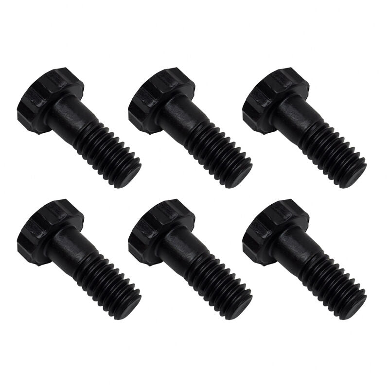 Proflow Bolt Kit, Clutch Pressure plate, Ford 289-460 V-8, Pro Series, 5/16"-18 X 0.767" UHL, 1/2" wrenching, 200,000 psi, Set of 6