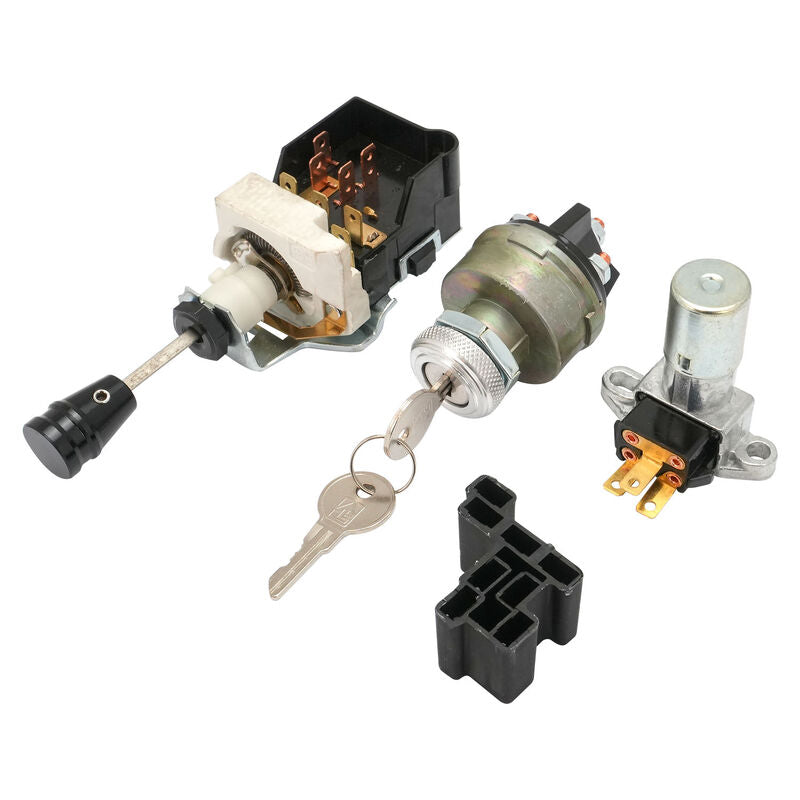 Proflow Universal Ignition Switch Kit, Headlight Switch and 3 way Ignition Start, Kit