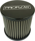 Proflow Oil Breather Filter Billet -10AN Female Thread, 90x78mm, Black