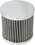 Proflow Oil Breather Filter Billet -10AN Female Thread, 90x78mm, Polished