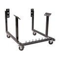 Proflow Engine Dolly, Steel, Black Powder Coat, Wheels Included, For Chevrolet Small & Big Block, Each