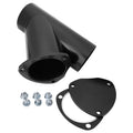 Proflow Exhaust Steel Cut Out Y Pipe 4.0in, Cap Gasket & Bolts 10in. overall length, Each