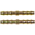 Proflow Coupler Fitting, 3/8 hose barb to 3/8 hose barb, straight, for nylon tubing, sold as a, Pair