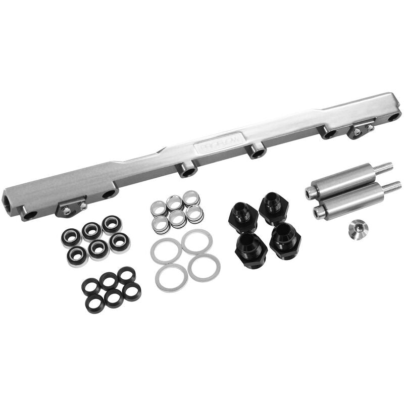 Proflow Fuel Rails Kit, Billet Aluminium, Polished, For Toyota 2JZ Turbo