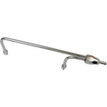 Proflow Fuel Line, Aluminium Anodised Silver, -6AN ORB To 3/8 Barb Inlet Fitting, 1/8 NPT Gauge Port, Holley 4150