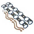 Proflow Intake Manifold Gasket Set, Pro Seal Silicone Bead, 2.12 in. x 1.50 in. Port, .060 in. Thick, For Ford, 302, 351C, 2V, Set