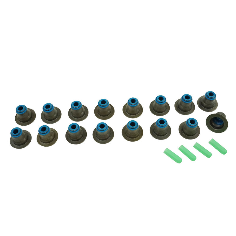Proflow Valve Stem Seals, OEM Hat Type, Intake and Exhaust, Suit LS1/LS2/LS3, 0.500" Guide, 8mm Stem, Set of 16