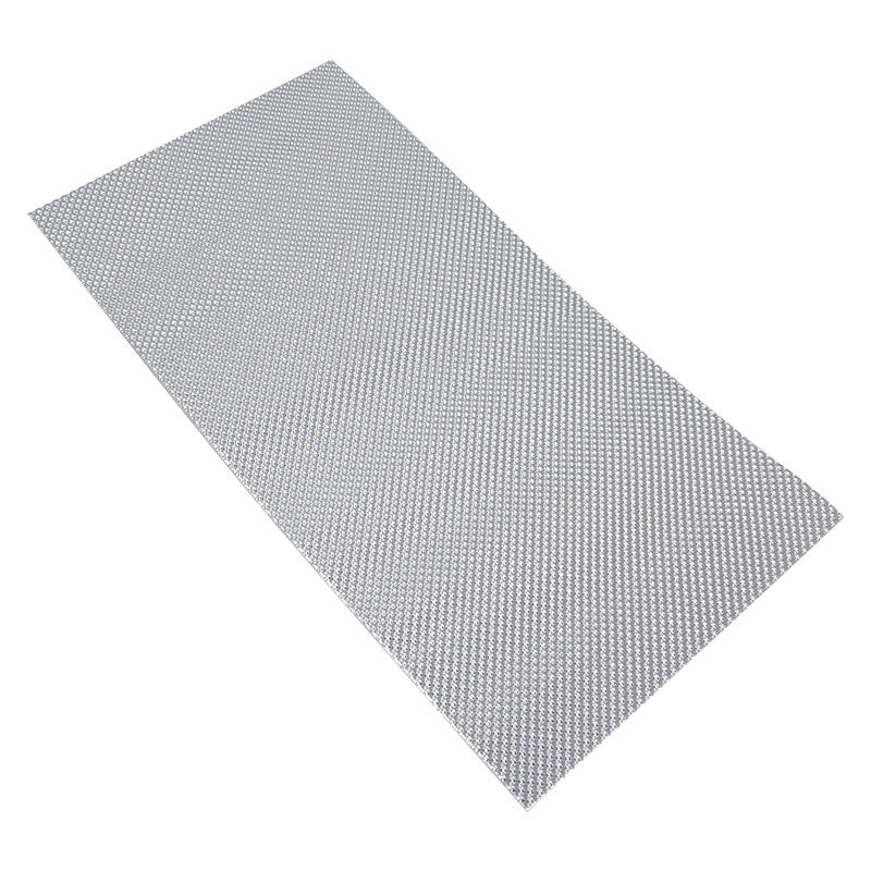 Proflow Aluminium Cool Heat Barrier, 12in. × 23in. Sound Barrier, 1, 500 C, 4.5mm Thick, Self-Adhesive