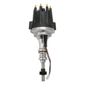 Proflow Distributor, SB Ford 351 Windsor, Pro Series Magnetic Pickup, Mechanical Advance, Black Cap, Each