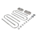 Proflow Lowering Blocks, 1'' Aluminium, Universal & Holden Leaf Spring, Kit
