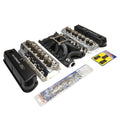 Proflow Cylinder Head SuperMax 205 & Intake Kit, Manifold, Max Jr, Single Plane, Aluminium, Black, Square Bore, SB For Ford, 351W