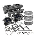 Proflow SuperMax Intake Manifold Kit, Tunnel Ram, For Holden Commodore LS3/L92, EFI 4150, Fabricated Silver, Kit