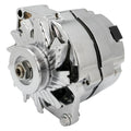 Proflow Alternator Power Spark, 140 Amp 1-Wire, Internal Regulator, Chrome, V-Belt, Chev, For Holden Commodore, Torana