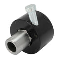 Proflow Aluminum Quick Release Steering Wheel Hub, Hex, 5/8 Inch, Black, 5/8" ID weld on hex sleeve allows for welding to 5/8" round steering shafts,