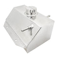 Proflow Coolant Overflow Expansion Tank, For Ford Mustang 2015-2020, Recirculating, Fabricated Aluminium, Polished