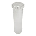 Proflow Radiator Overflow Tank, Billet Aluminium, With bracket, 0.75L, 60mm Dia, 330mm tall, AN Port with Barb Fitting, Polished