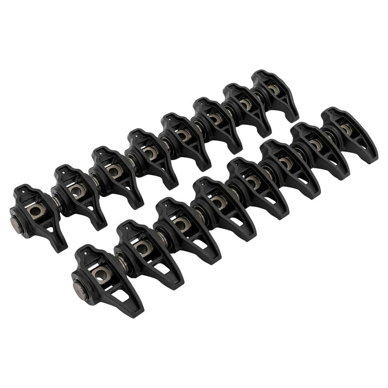 Proflow Pro Rockers, Adjustable Shaft Design LS3/L98, 1.7 Ratio Black 8620 Alloy Steel, M8 Socket Head Screws, Chev/Holden Commodore, Kit
